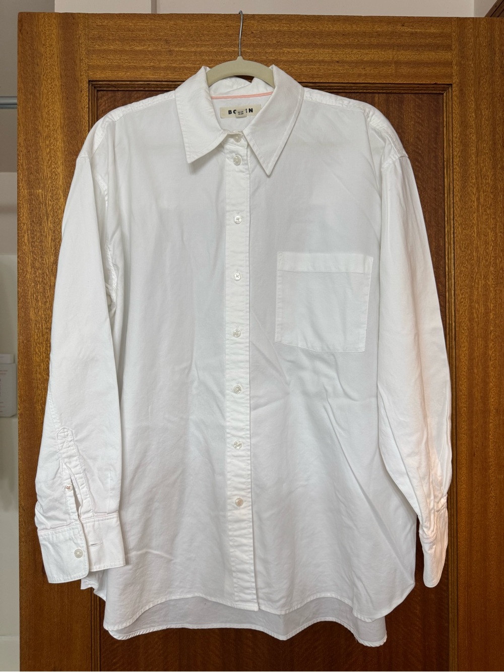 Boden “Sadie Relaxed Cotton Shirt” - size 14R